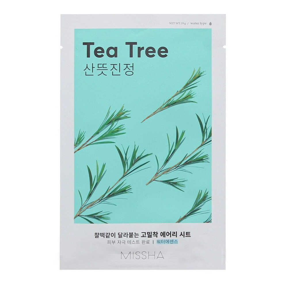 Beauty Goddess Missha Airy Fit Tea Tree Sheet Mask 19G