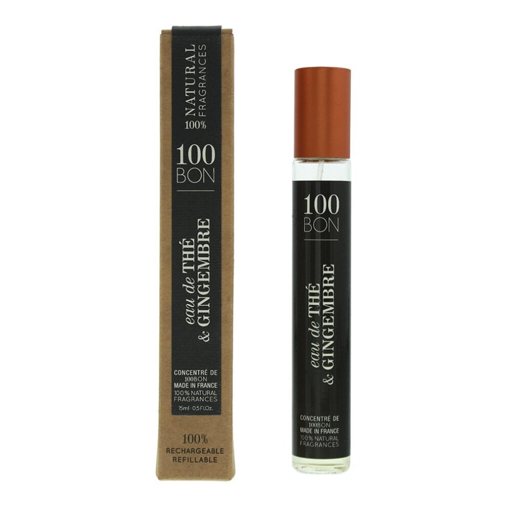 100 Bon 100Bon Eau De The & Gingembre Refillable 15Ml Edp Spray