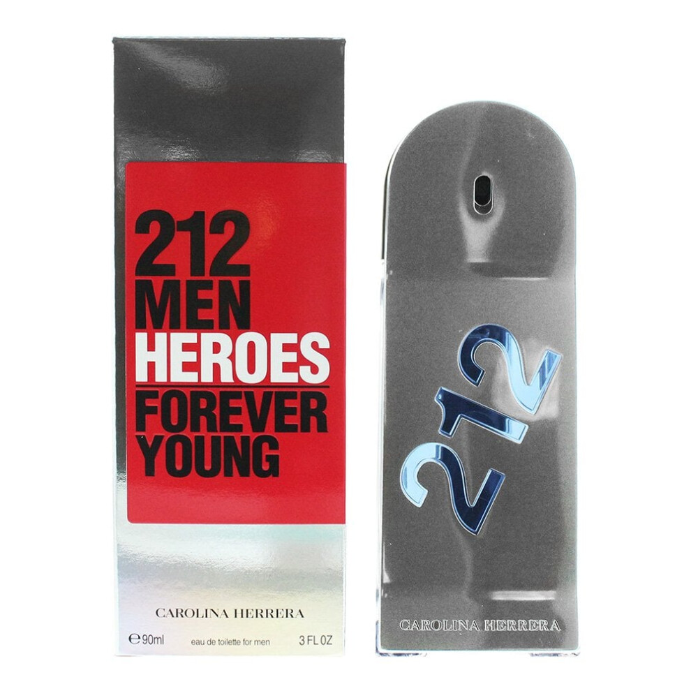 Carolina Herrera 212 Men Heroes Forever Young 90ml EDT Spray