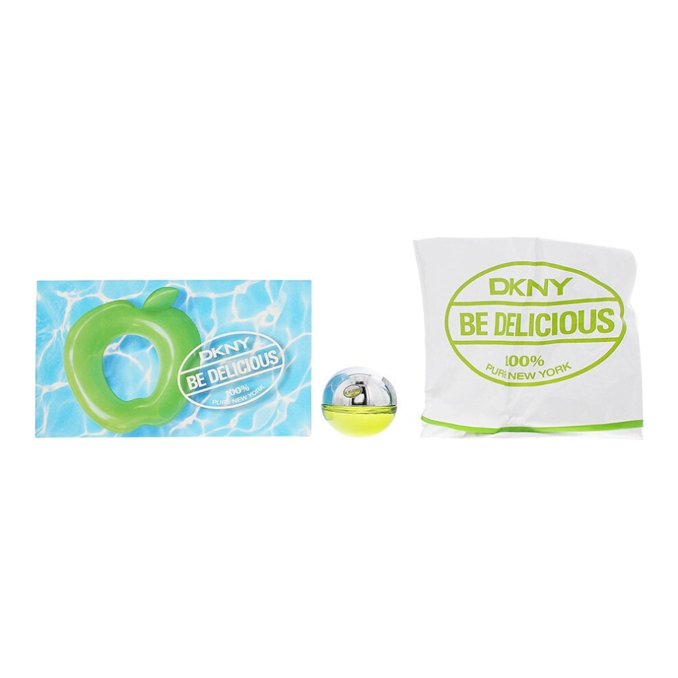 DKNY Be Delicious Gift Set 30 EDP Spray + Beach Ball