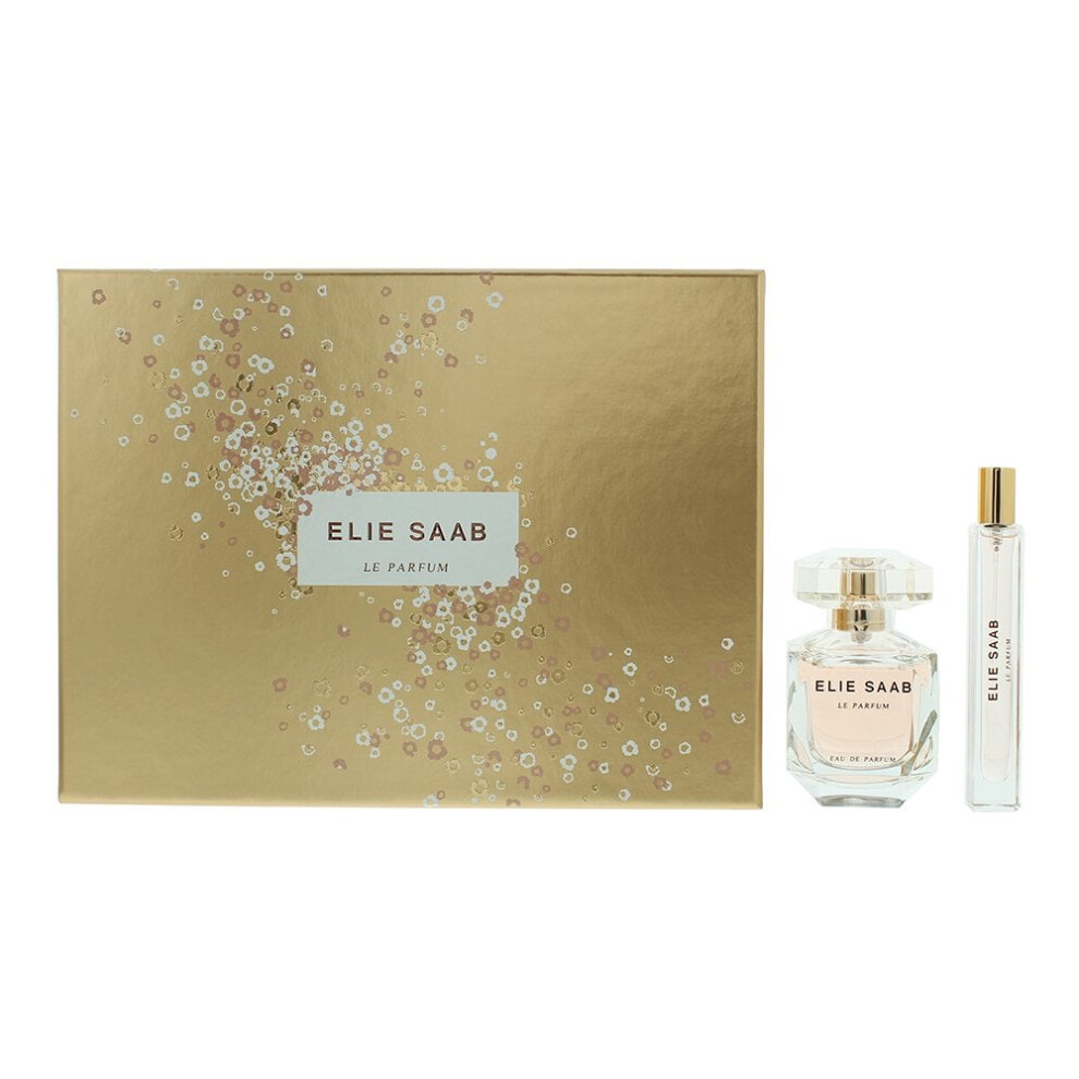 Elie Saab Le Parfum Gift Set: 50ml EDP Spray + 10ml EDP Spray
