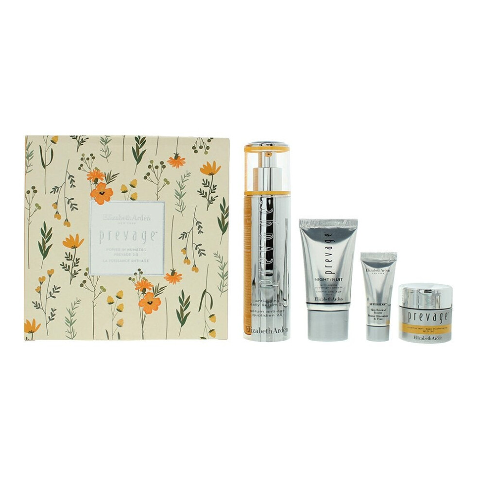 Elizabeth Arden Prevage Gift Set 50ml Prevage Anti-Aging Daily Serum 2.0 + 15ml Prevage Overnight Cream + 15ml Prevage Anti-Aging Moisture Cream