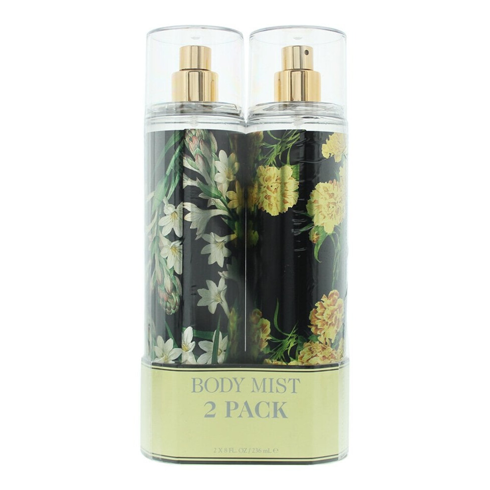 Ellen Tracy Floral Gift Set Inspiring Body Mist 236Ml + Confident B Mist 236Ml