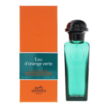 HERMÈS EAU D'ORANGE VERTE eau de cologne rechargeable 50 ml – Parfum frais et citrus