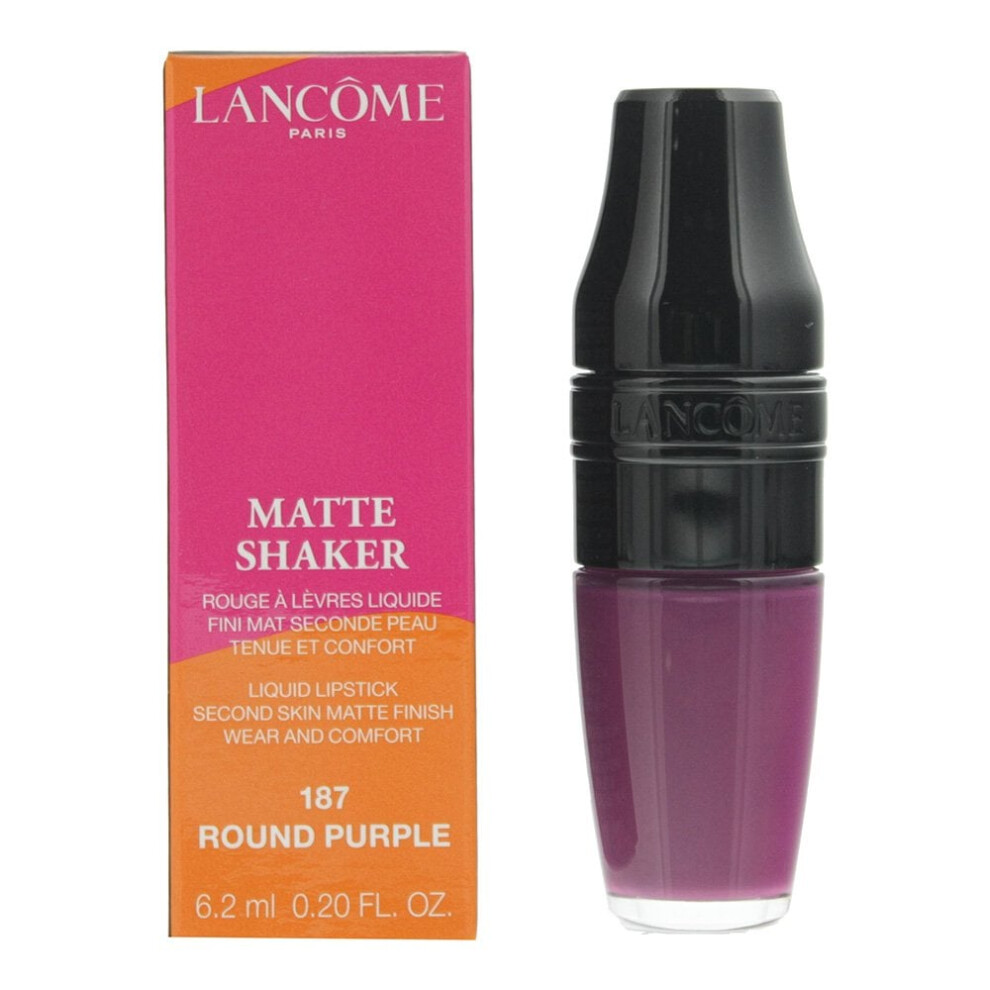 Lancome Matte Shaker Liquid Lipstick 6.2ml - 187 Round Purple