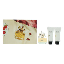 Marc Jacobs Daisy 3 Piece Gift Set: 50ml EDT Spray - Body Lotion 75ml - Shower Gel 75ml