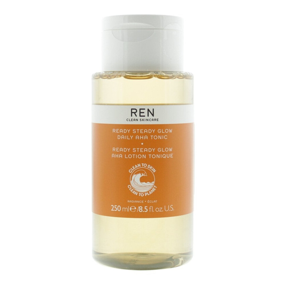 Ren Clean Skincare Ready Steady Glow Daily Aha Tonic Tonic 250Ml