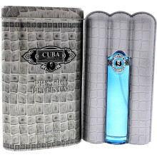 Cuba Original de Parfums Des Champs Prestige Platinum de Cuba 3 oz Eau De Toilette Spray para hombres (CUBPRPM0009002)