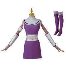 (Titan Starfire complete set, XXXL) Halloween Teen Titans Raven Starfire Cosplay Costume, Anime Cosplay Outfit, Sweet Style Role Play Suit