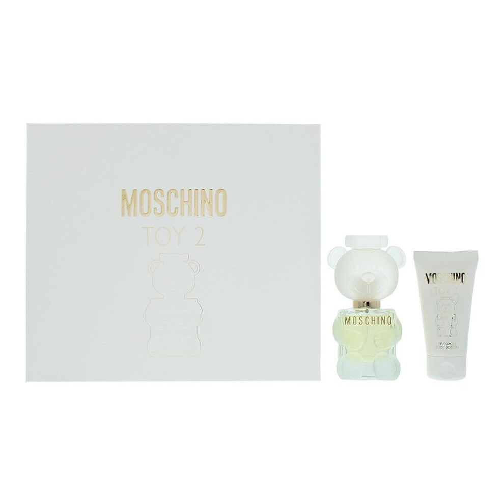 Moschino Toy 2 Gift Set 30ml EDP Spray + 50ml Body Lotion