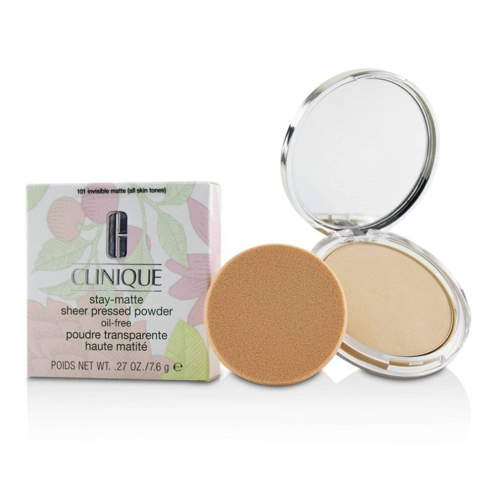 Clinique Stay Matte Sheer Pressed Powder Oil - 101 Invisible