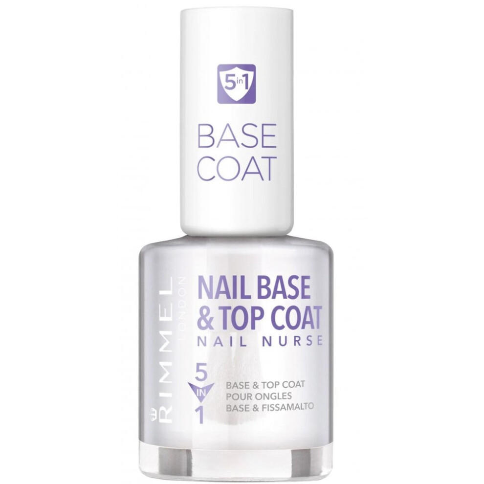 Rimmel London Nail Nurse Nail Base And Top Coat