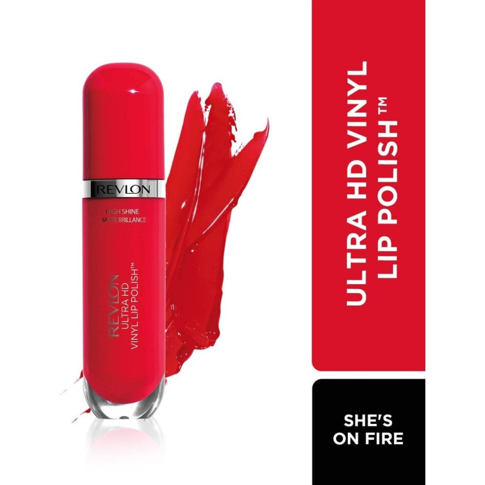 Revlon Ultra Hd Vinyl Lip Polish 5.9ml - 905 Shes On Fire