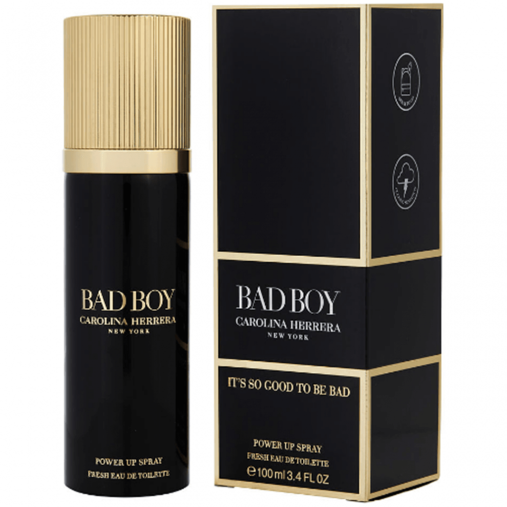 Carolina Herrera Bad Boy Power Up Spray Fresh 100ml EDT Spray