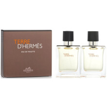 Hermes Men's Terre D'Hermes Gift Set 2 X 50ml EDT Spray