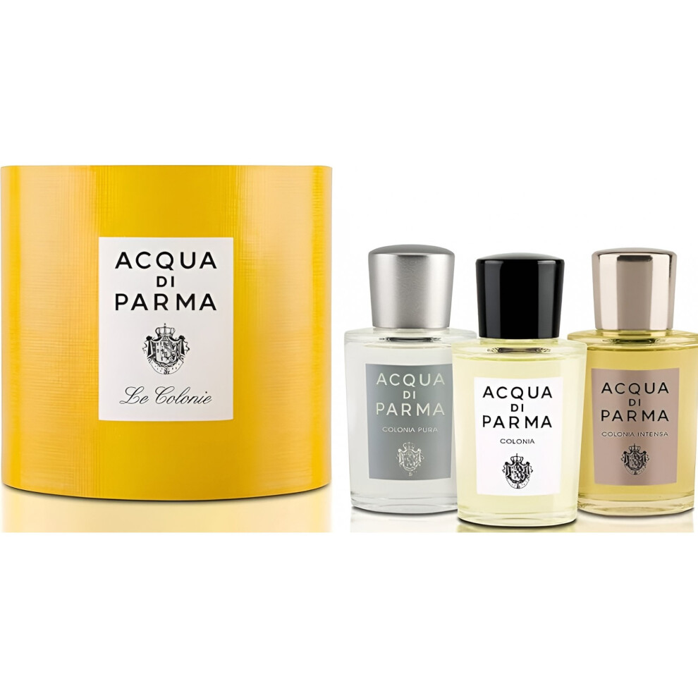 Acqua Di Parma Gift Set 3 X 20ml EDC Colonia + Colonia Intensa + Colonia Pura