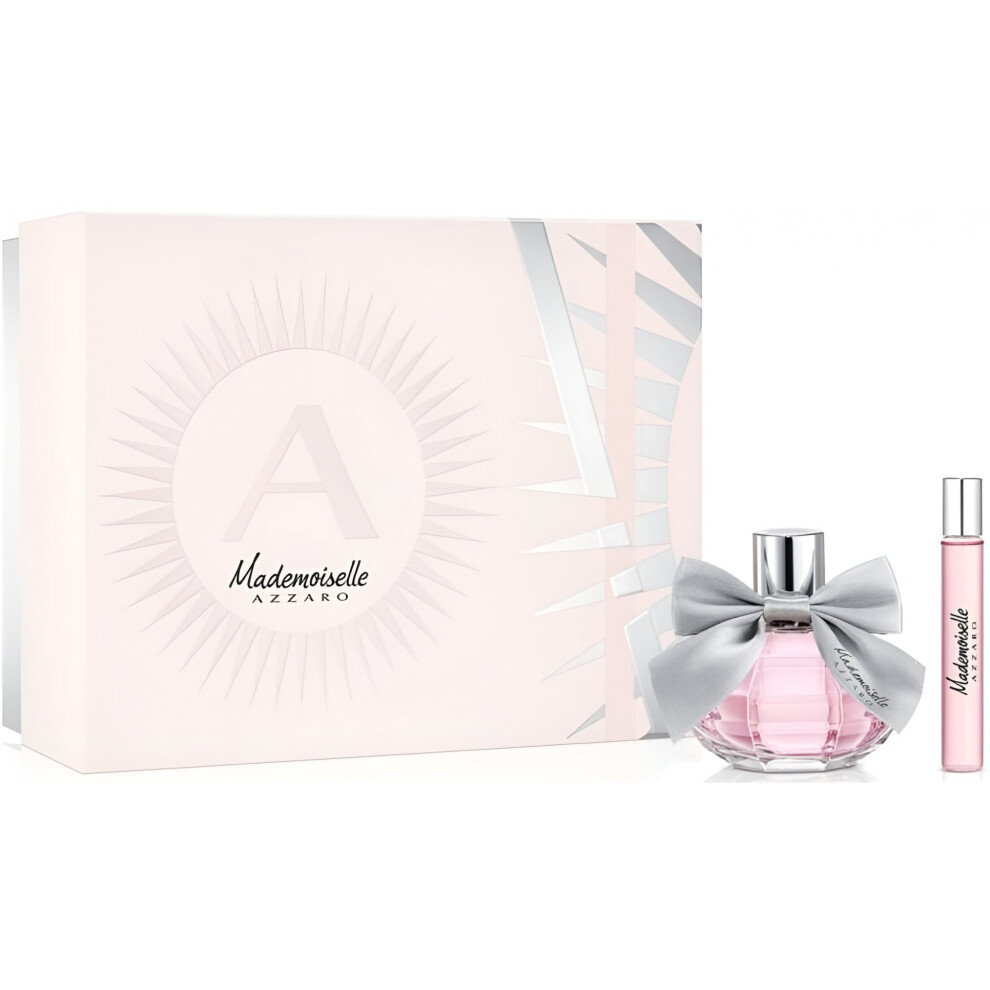 Azzaro Mademoiselle Gift Set 50ml EDT Spray + 7.5Ml EDT
