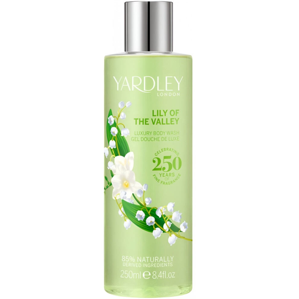 Yardley Lily Of The Valley Luxury Body Wash 250ml-image-OPC-P5F5BSK-NEW
