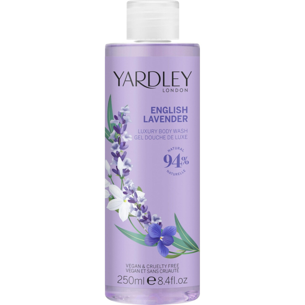 Yardley English Lavender Body Wash 250ml