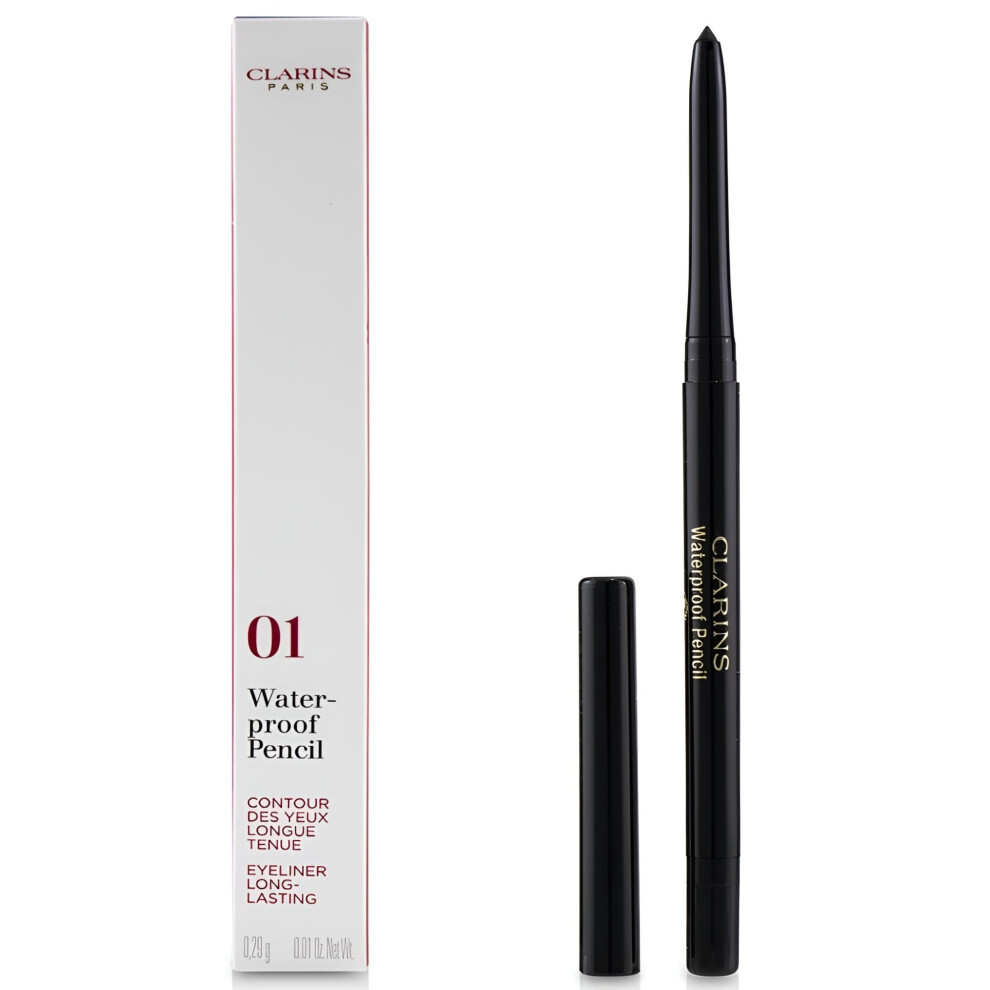Clarins Waterproof Pencil - 01 Black Tulip