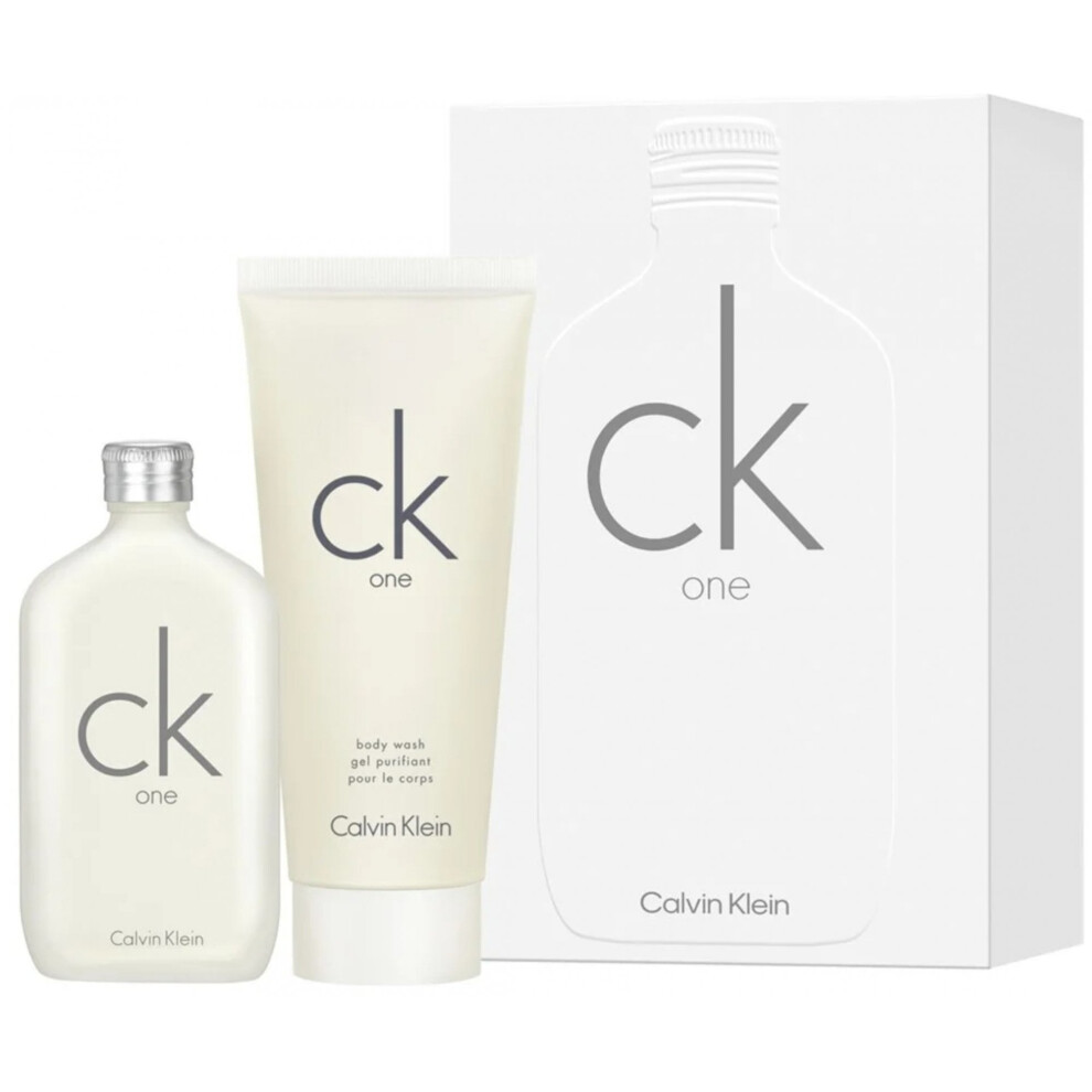 Calvin Klein CK1 50ml EDT Spray & Body Wash 100ml