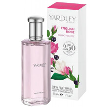 Yardley English Rose 50ml EDT Spray - Timeless Floral Rose Scent for Everyday Elegance