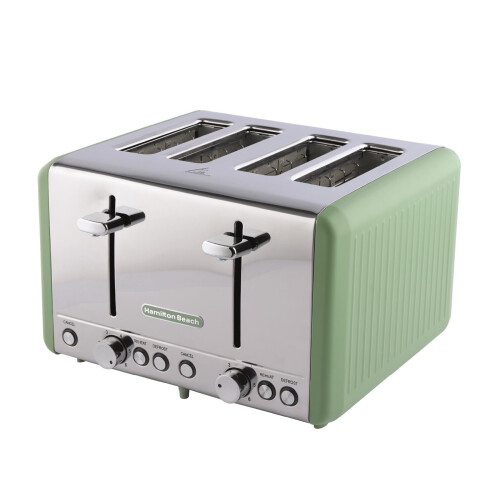 Hamilton Beach Hamilton Beach, Harmony Toaster, 4 Slice, Matcha, HBT018M