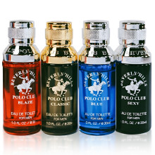 Beverly Hills Polo Club Exclusive Fragrance Collection For Men With 4 Different Fragrances  Blaze  Blue  Classic  and Sexy  1fl oz Each (Pakaging May