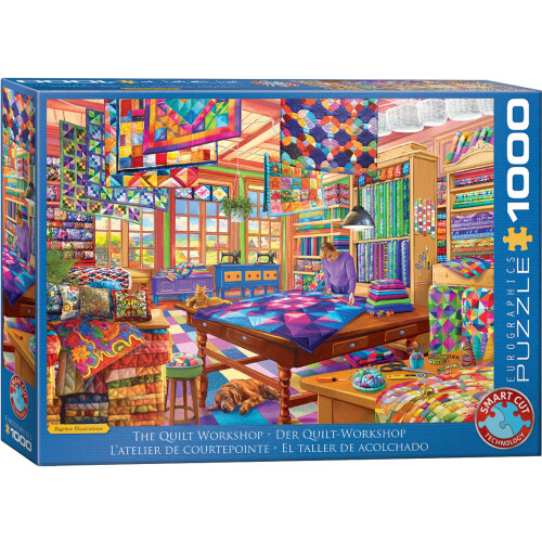 EG60005859 - Eurographics Puzzle 1000 Pc - The Quilt Workshop
