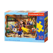 CSB03754 - Castorland Jigsaw Classic 30 pc - Snow White & 7 Dwarfs