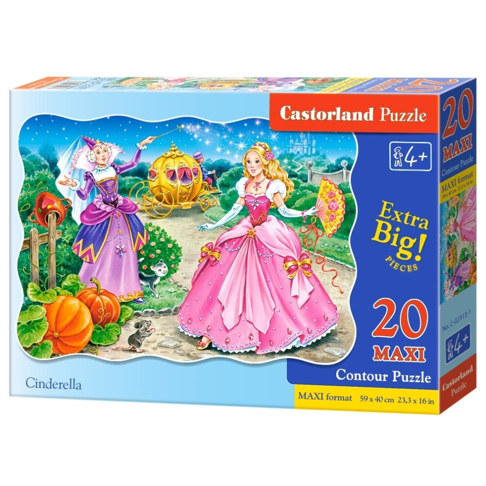 Photos - Jigsaw Puzzle / Mosaic Castorland CSC02313 -  Jigsaw Premium Maxi 20 Pc - Cinderella CSC02313 