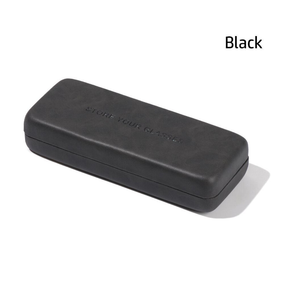 (black) Men Women Hard Portable Glasses Case Eyeglass Case Reading Glasses Box Spectacle Cases