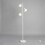 Litecraft Alyssa Task Floor Lamp 3 Light - White 4