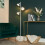 Litecraft Alyssa Task Floor Lamp 3 Light - White 2