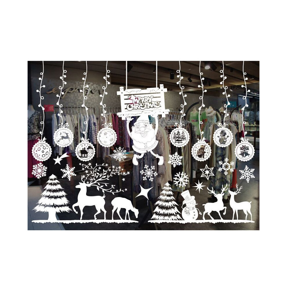 (Sign) Christmas Merry Wall Stickers Window Glass Decals Home Room Xmas Decor New Year-image-OPC-PH92JS7-NEW