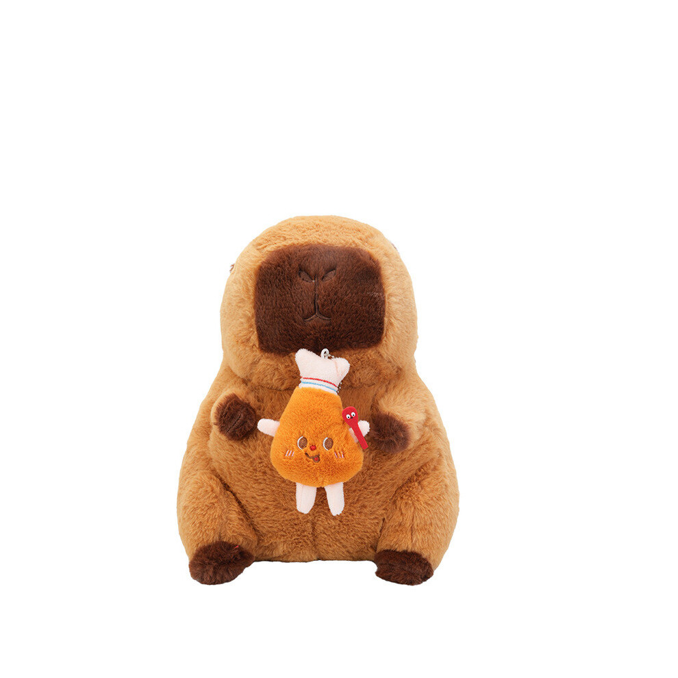 (Drumsticks) Hamburger French Capybara Fries Drumsticks Lollipop Plush Kids Bags Backpack-image-OPC-PH92KKP-NEW