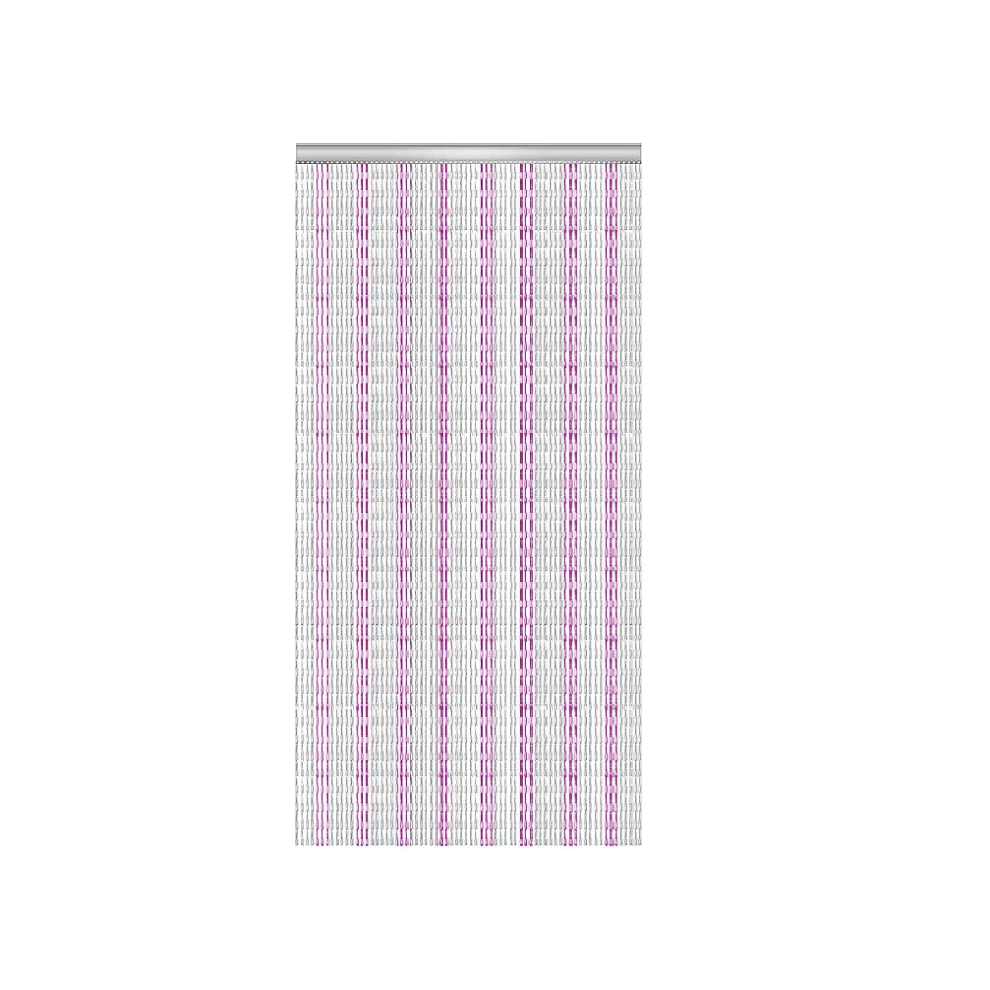 (Purple) 214 x 90cm Aluminium Chain Curtain Insect Blinds
