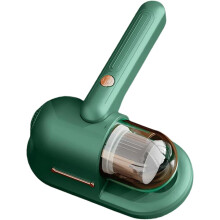 (Green) Bed Vacuum Cleaner | Powerful Handheld Vacuum | Rechargeable Lightweight Compact Tool Remove Dust Hair Pollen for Fabric Surfaces Carpets Bedding
