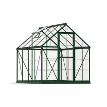 Greenhouse Harmony 6X8 - Polycarbonate - L247 x W185 x H208 - Green