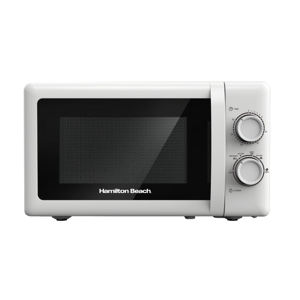 Hamilton Beach, Microwave Stainless Steel Cavity, 20L, White, HBMX79SSW