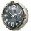 Wall Clock - L8 x W40 x H40 cm - Silver 1