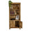 Surrey Bookcase with Doors - Solid Mango Wood - L40 x W70 x H165 cm 2