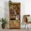 Surrey Bookcase with Doors - Solid Mango Wood - L40 x W70 x H165 cm 3