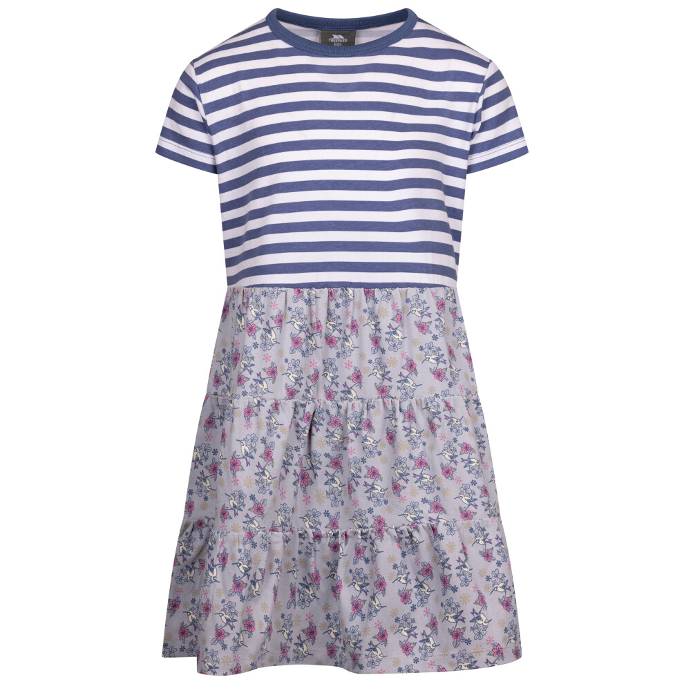 (3 years to 4 years, Grey Skies) Trespass Girls Casual Dress - Gaiya