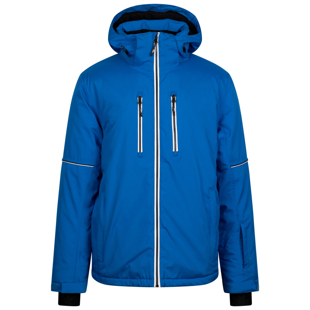 (XXS, Blue) Trespass Mens Padded Jacket With Hood Joseph