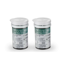 50x Exactive EQ Blood Glucose Test Strips Codefree Daily Use Lancets
