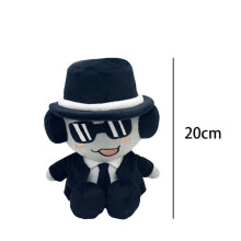 (Black) Plush Forsaken Chance Toy Cartoon Boys Children Accompany Doll Present Birthday