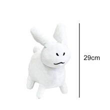 (White) Plush Forsaken Chance Toy Cartoon Boys Children Accompany Doll Present Birthday