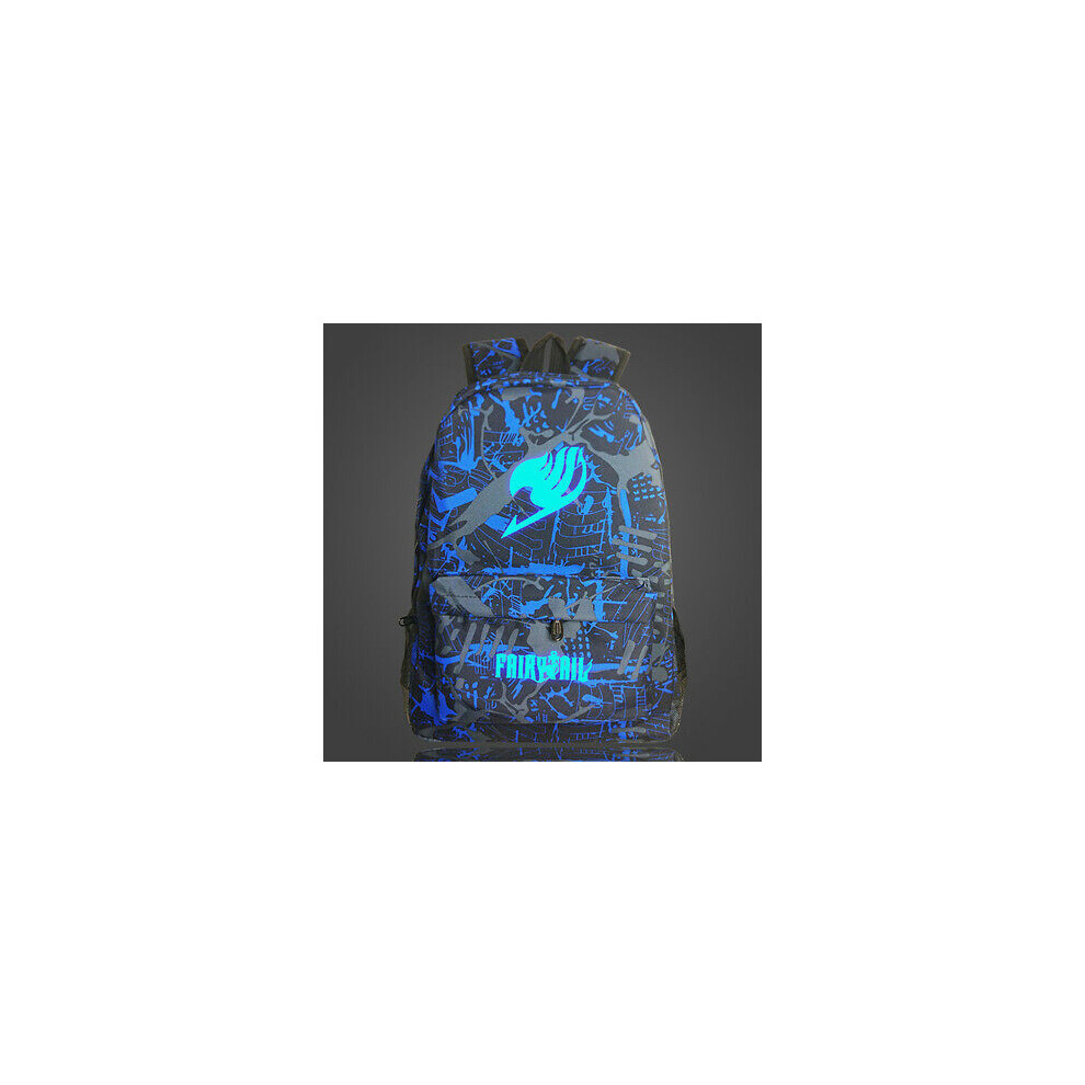 (Abstract Blue) Ã  Dos Sac Lumineux Fairy Tail Backpack BandouliÃ¨re Laptop Galaxie Ãcole Voyage-image-OPC-PH95XXG-NEW