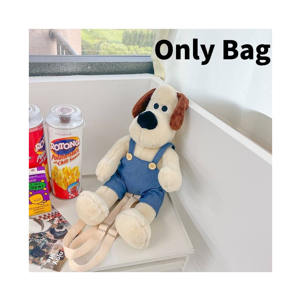 (Wear Clothes) Backpack Plush Wallacegromit Wear Clothes Dog Bag Cartoon Toy Kids Cute Gift-image-OPC-PH95Z5Q-NEW
